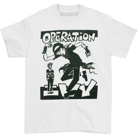 Skankin Inverted Tee (White) T-shirt