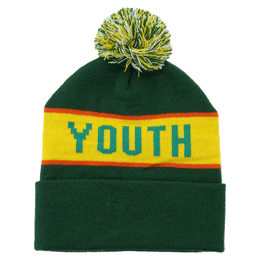 Sonic Youth Knit GREEN Hat Beanie