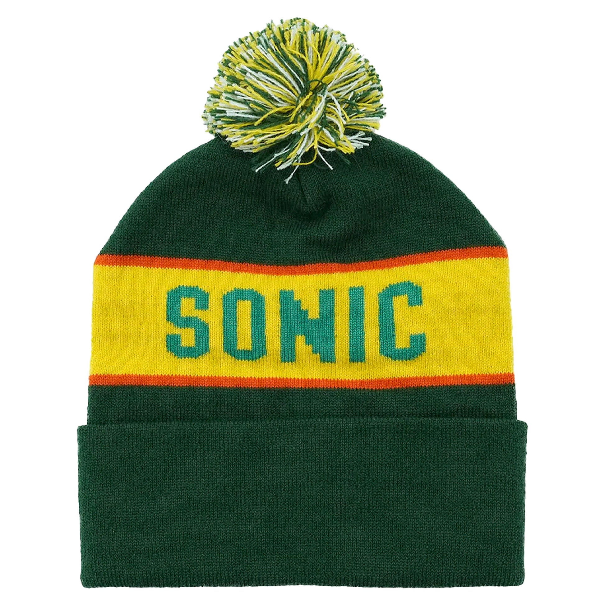 Sonic Youth Knit GREEN Hat Beanie