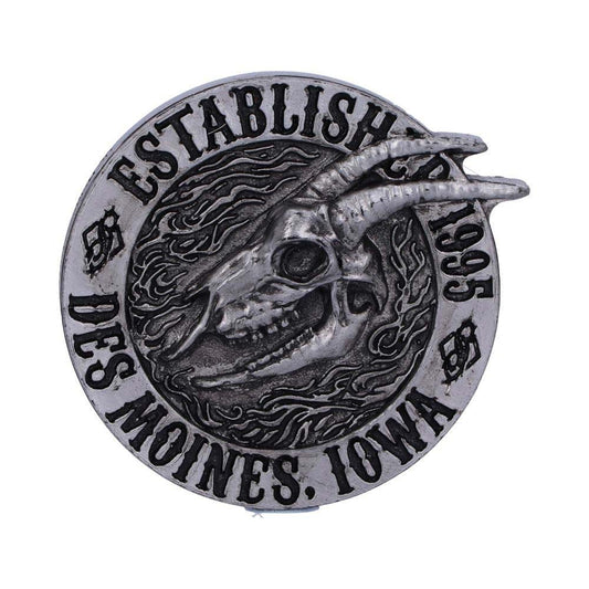 Flaming Goat Magnet 6cm Magnet