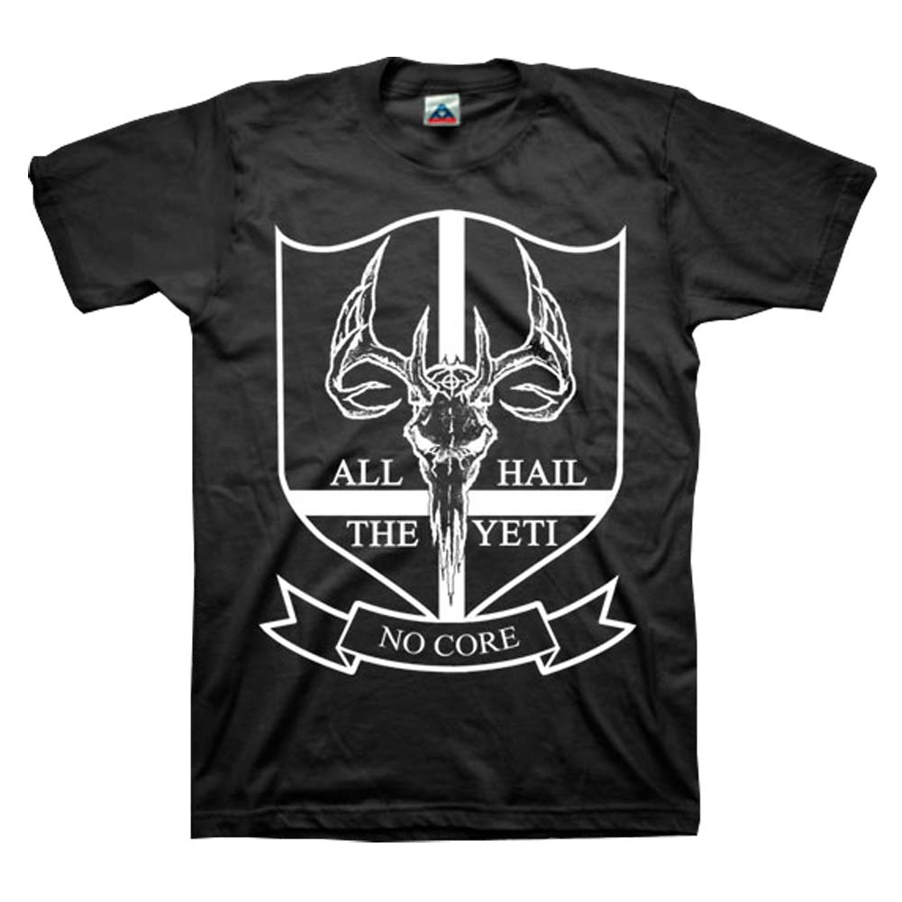 All Hail The Yeti No Core T-shirt