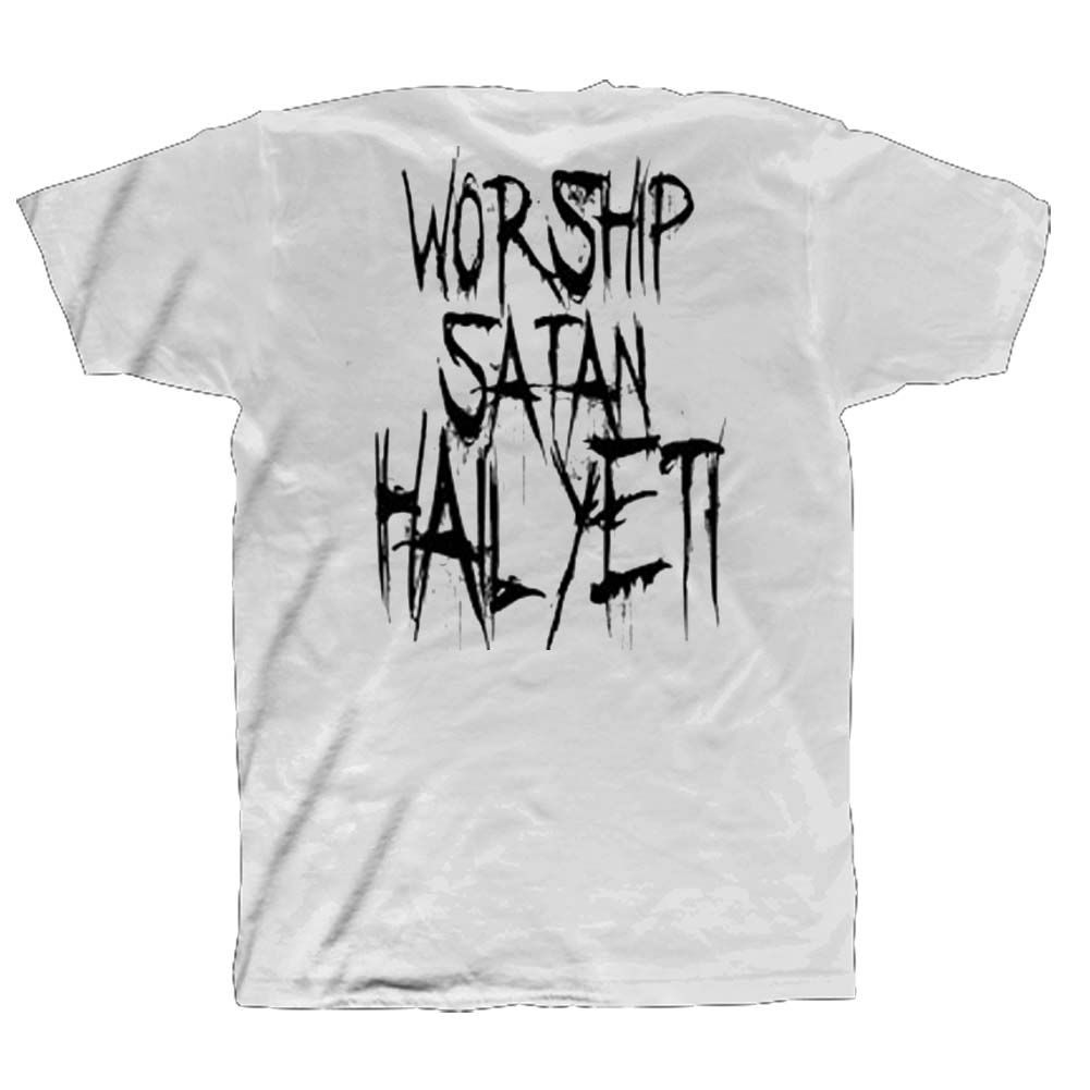All Hail The Yeti Worship Satan* T-shirt