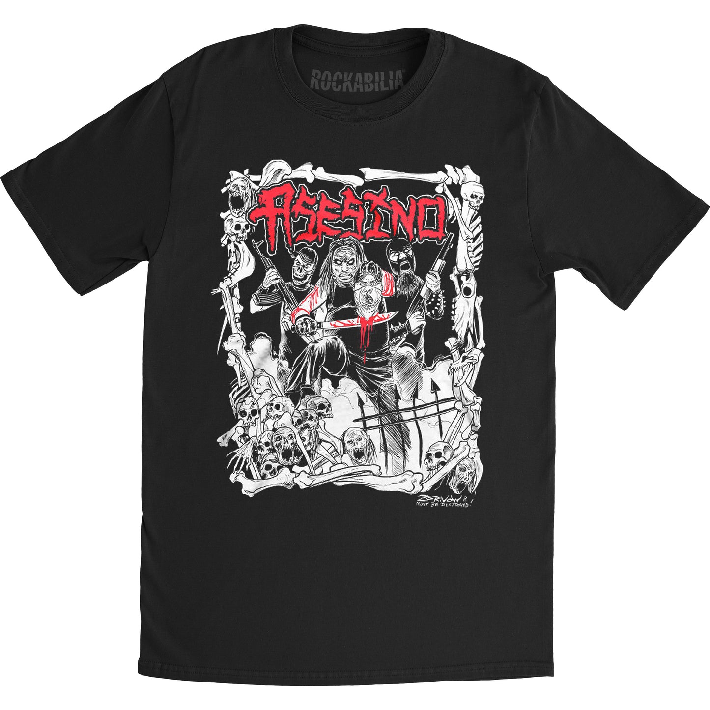 Asesino Graveyard T-shirt
