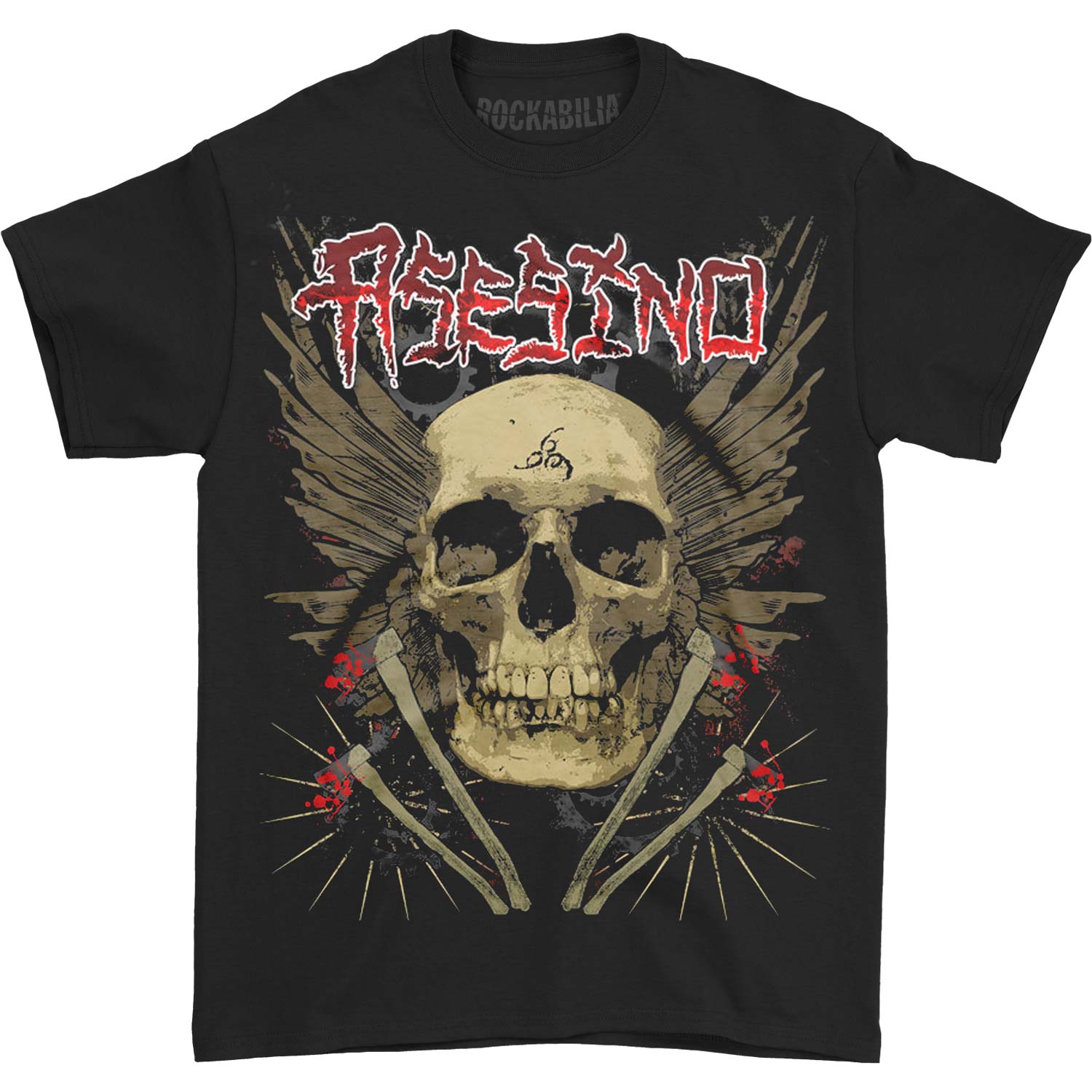 Asesino Winged Skull T-shirt