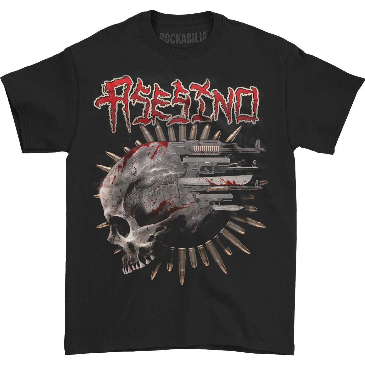 Asesino Weaponized Skull T-shirt