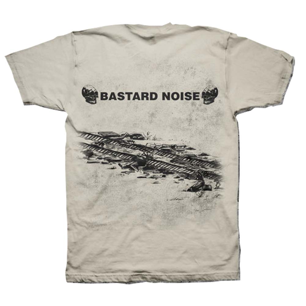 Bastard Noise Skulldozer (Sand Colored Shirts Only) T-shirt
