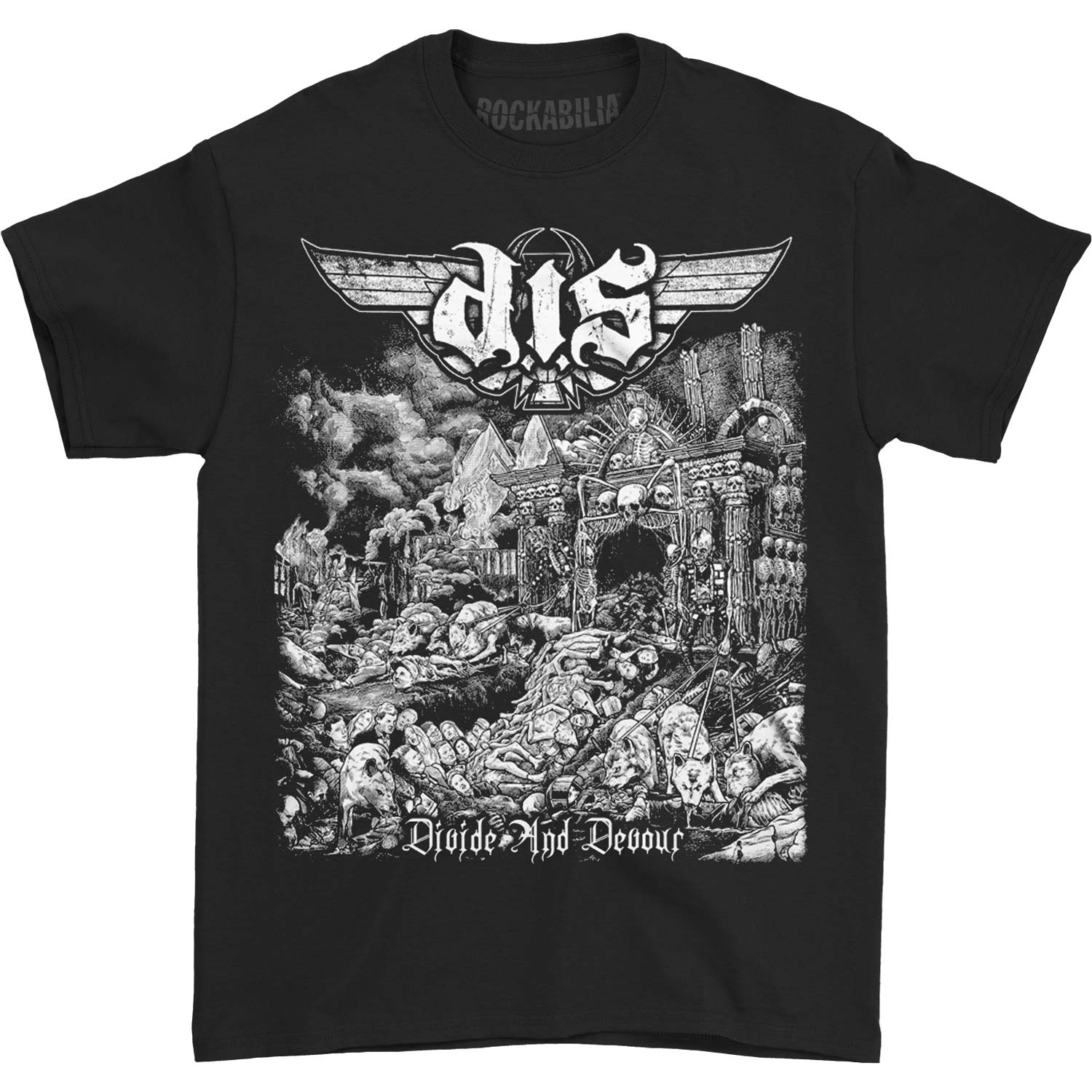 Destroyed In Seconds Divide And Devour T-shirt