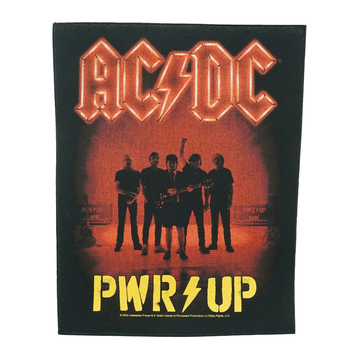 AC/DC PWR UP Band Back Patch