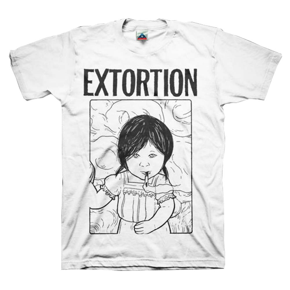 Extortion Smoking Girl (Light colored Shirts Only)* T-shirt