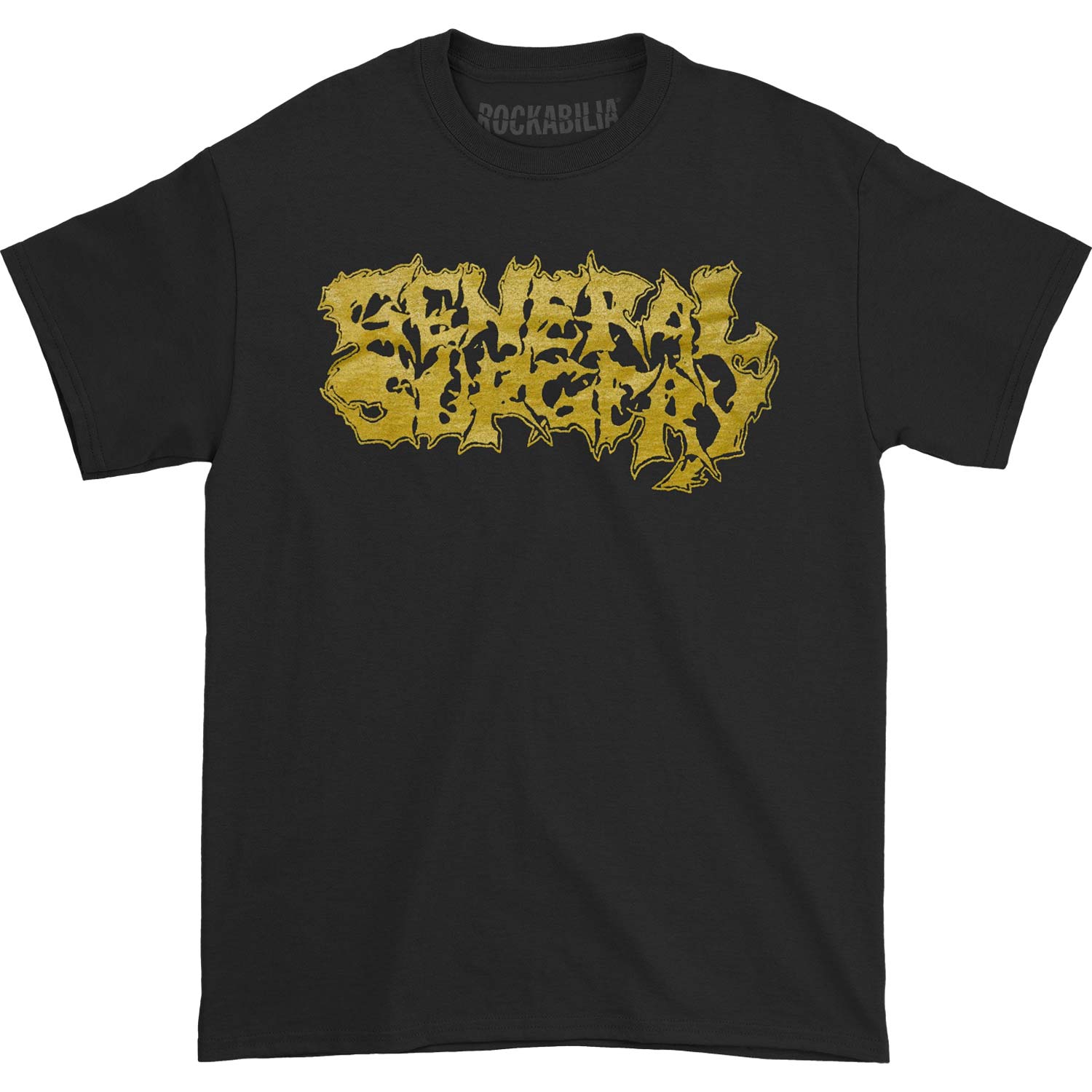General Surgery Gold Brain T-shirt