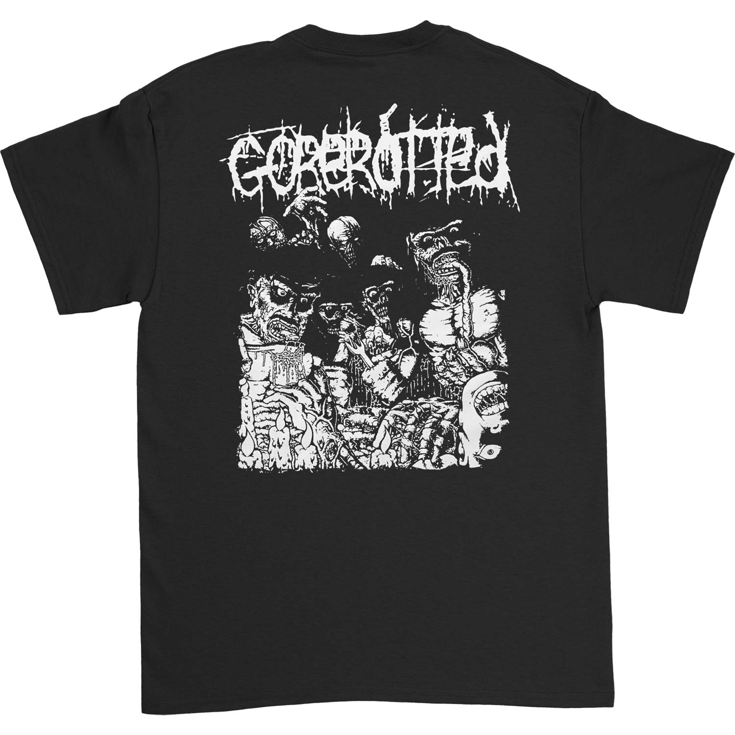 Gorerotted Mutilated Chainsaw Zombie T-shirt
