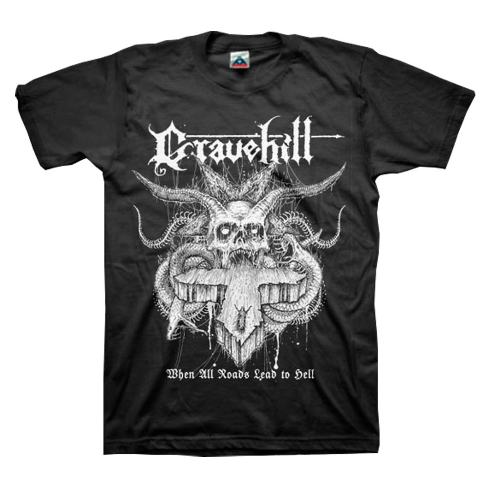 Gravehill All Roads Lead To Hell T-shirt