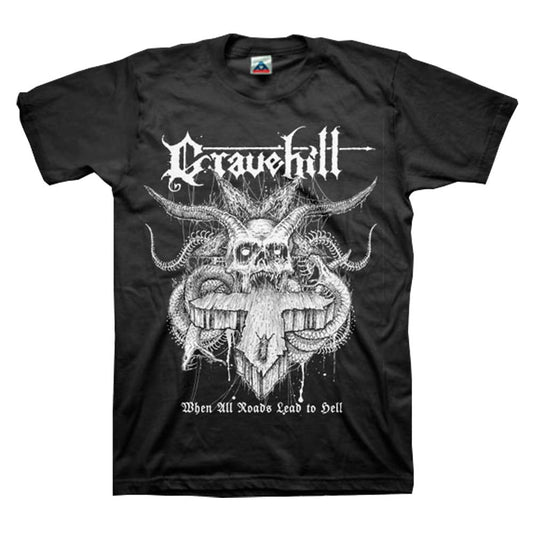 Gravehill All Roads Lead To Hell T-shirt
