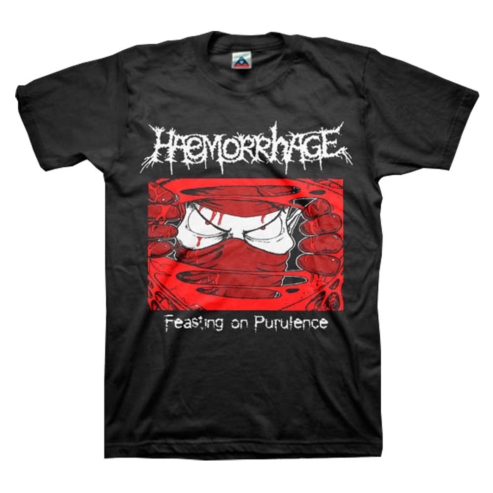 Haemorrhage Feasting on Purulence T-shirt