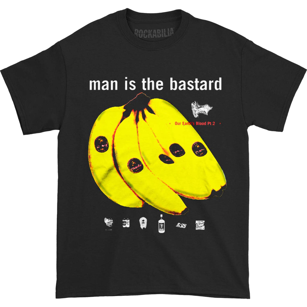 Man Is The Bastard Earths Blood PT.2 (Black Tee) T-shirt