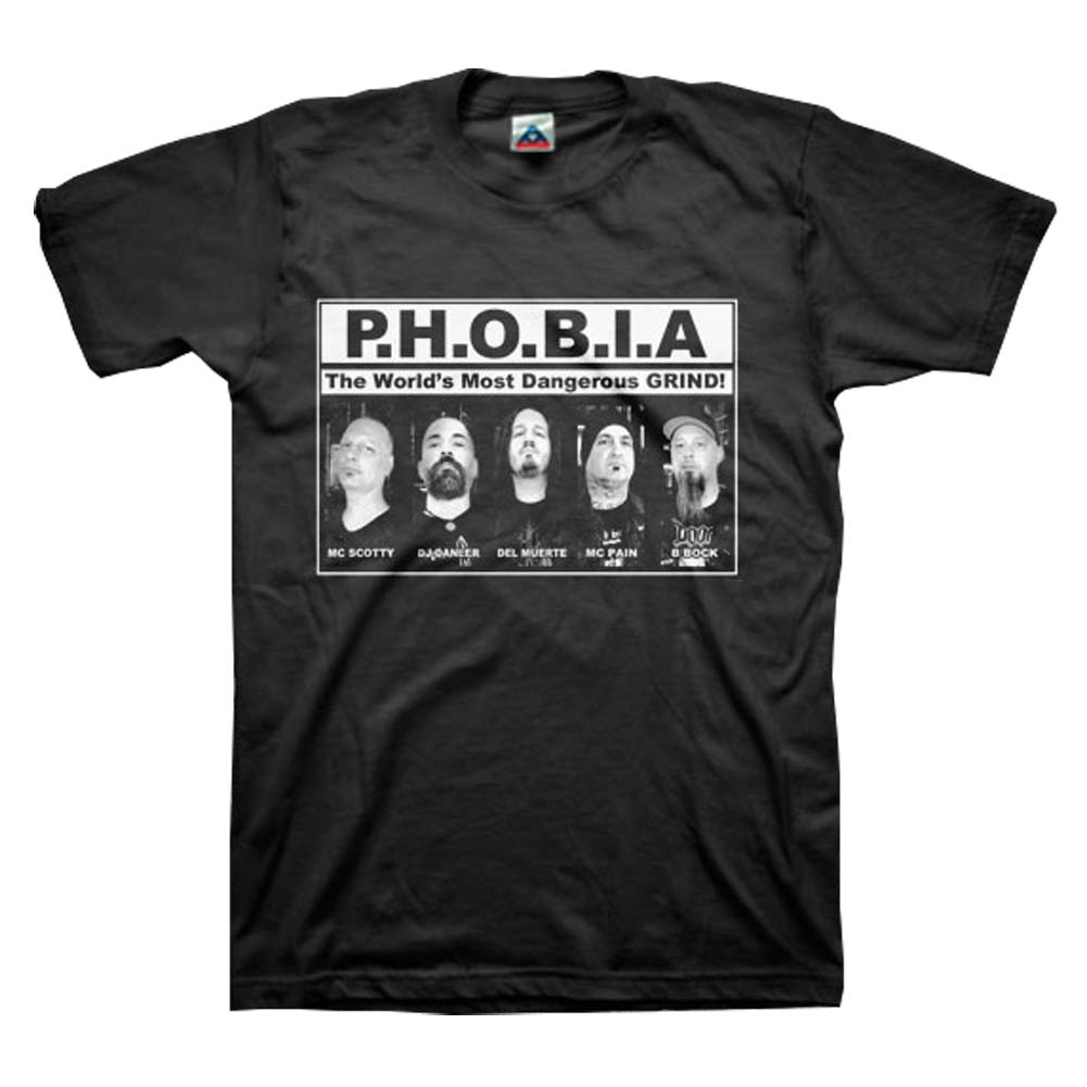 Phobia NWA - Dangerous Grind! T-shirt