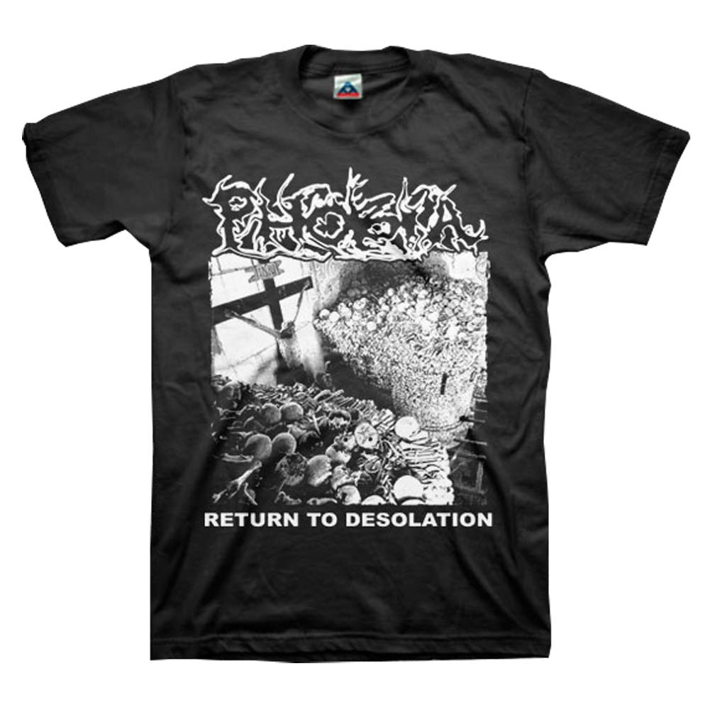 Phobia Return To Desolation (B/W) T-shirt