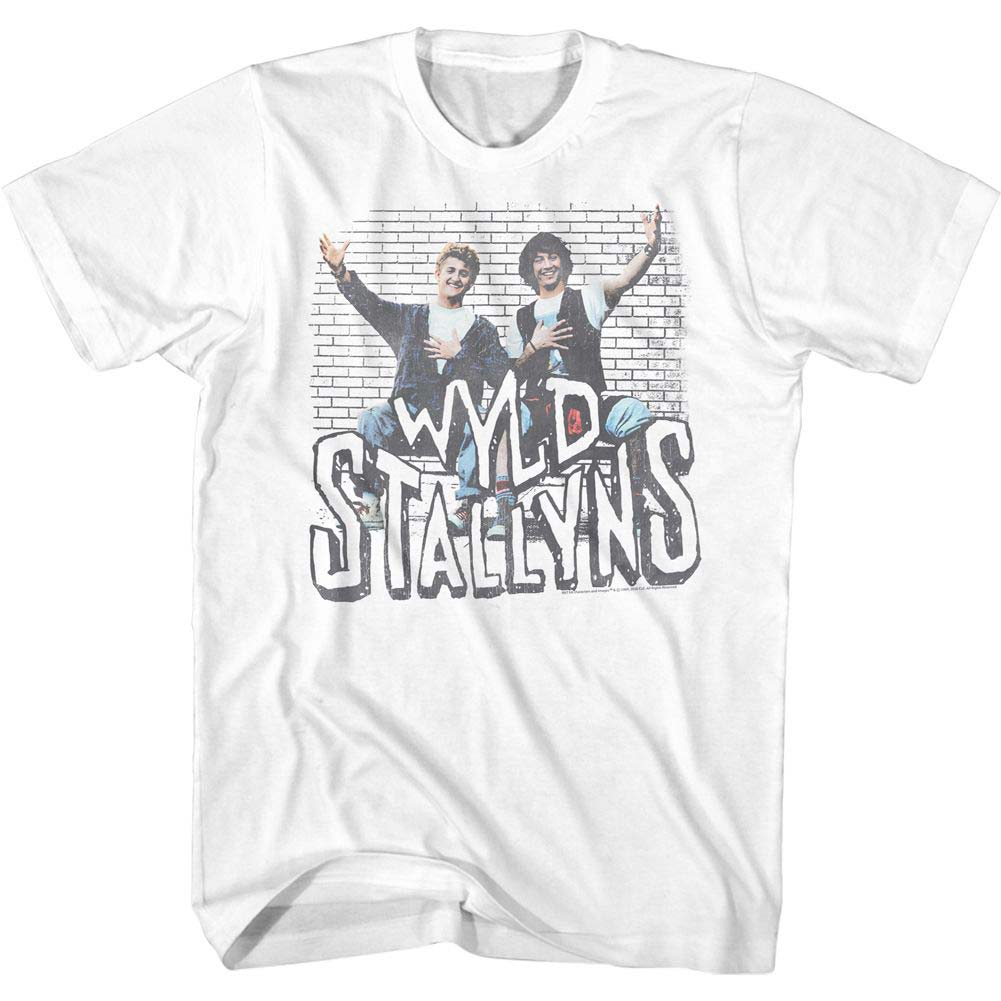 Bill And Teds Excellent Adventure Sketchy Stallyns T-shirt