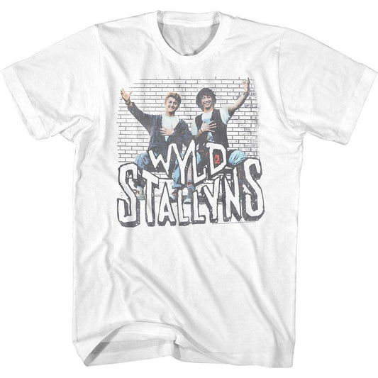 Bill And Teds Excellent Adventure Sketchy Stallyns T-shirt