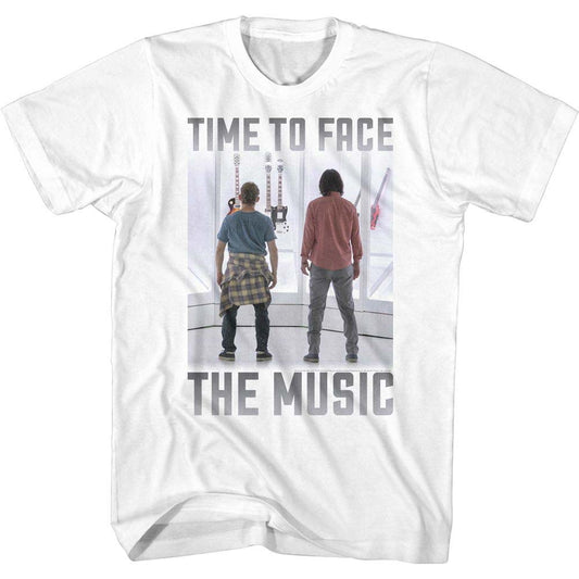 Bill And Teds Excellent Adventure Bill And Teds Excellent Adventure Time To Face T-shirt