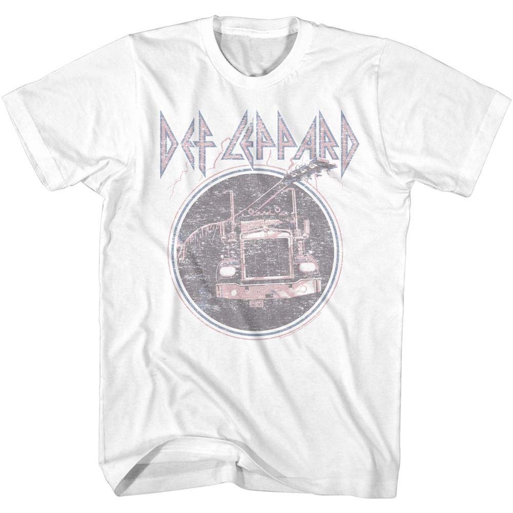 Def Leppard Pinktruckblue T-shirt