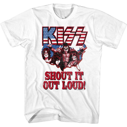 KISS Shout T-shirt