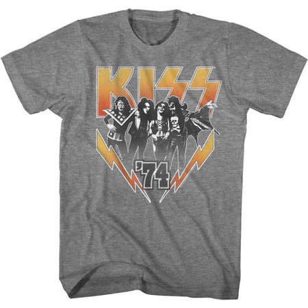 90s Rock Band T Shirt Kiss Band 90s Asylum Tour T Shirt Double-sided XS-5XL  