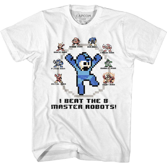 Mega Man 8 Master Robots T-shirt