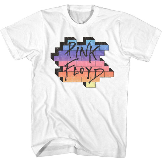 Pink Floyd Rainbow Wall T-shirt