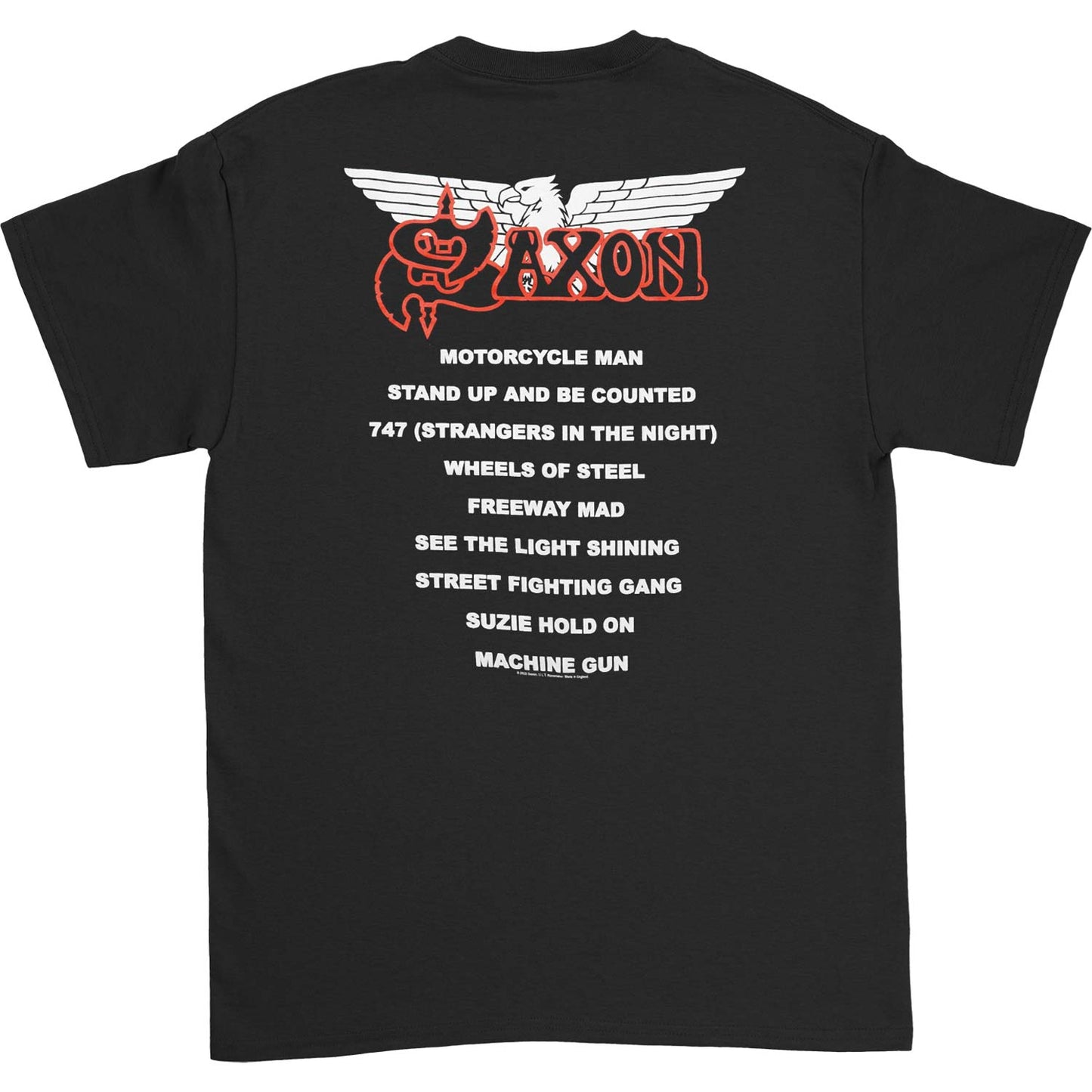 Saxon Wheels Of Steel T-shirt