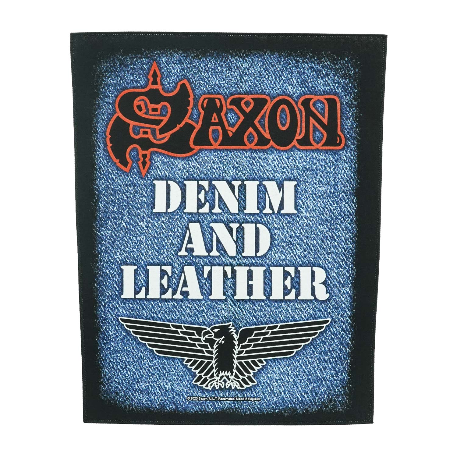 Denim & Leather Back Patch