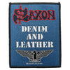 Denim & Leather Woven Patch