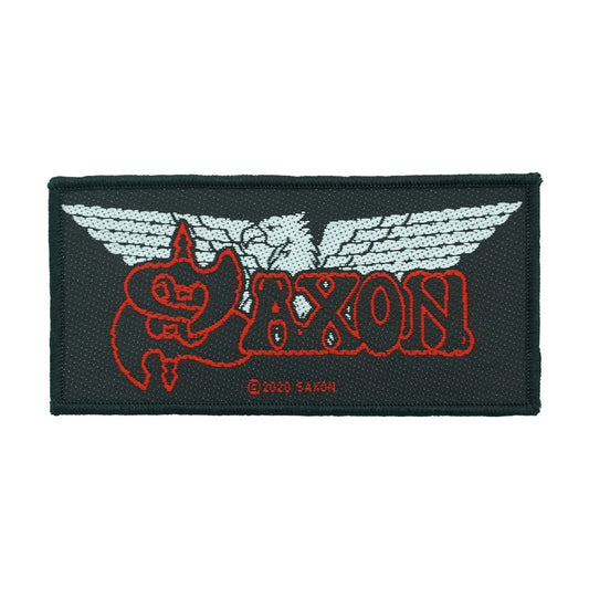 Saxon Logo/Eagle Woven Patch
