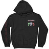 Nights Of The Dead (Arm & Back Print) Hooded Sweatshirt