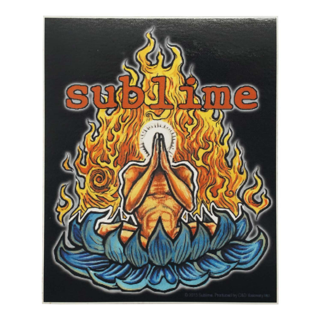 Sublime Lotus Man Sticker