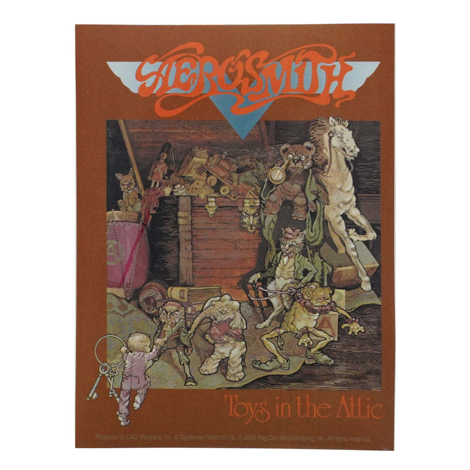 Toys in the Attic Sticker