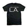 Walking In LA Black Tee T-shirt