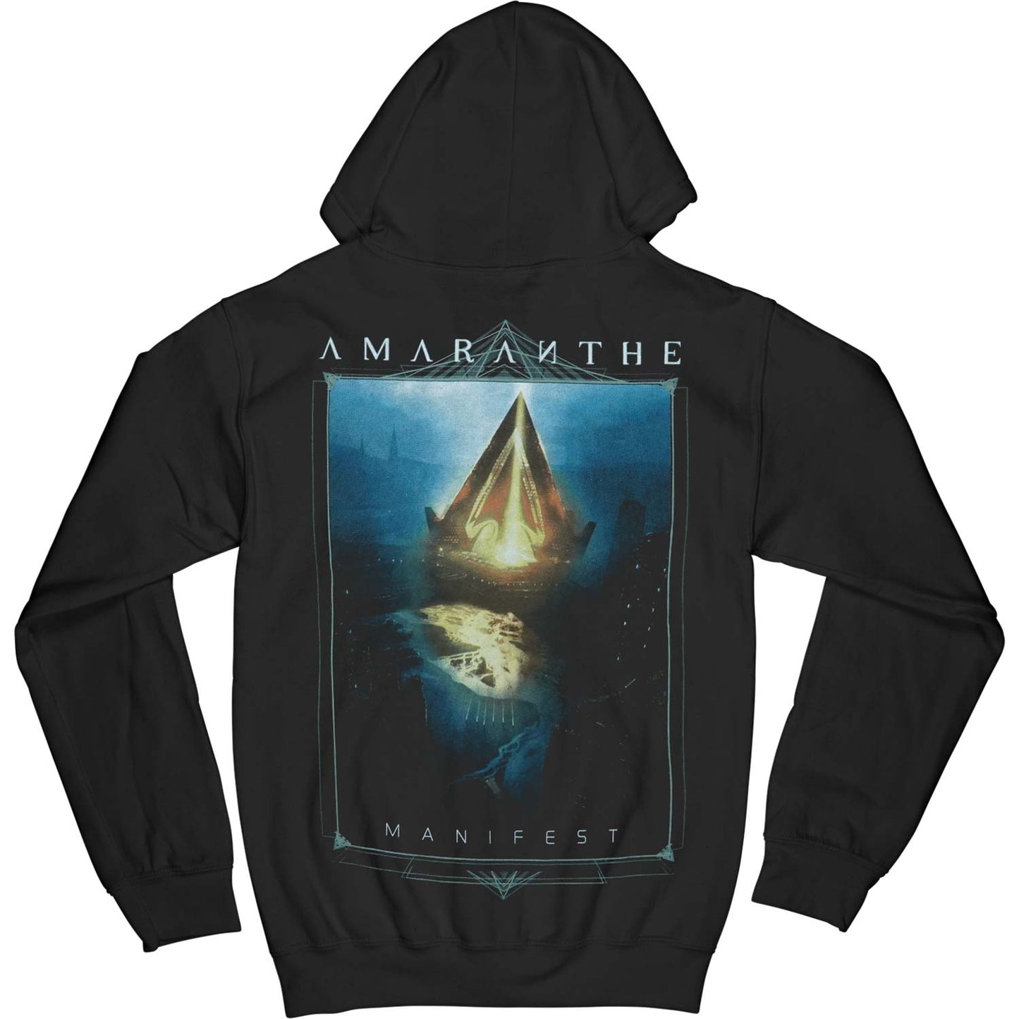Manifest Zippered Hooded Sweatshirt