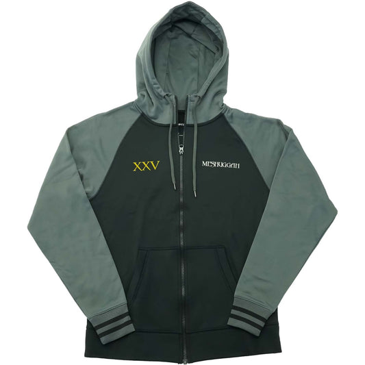 Meshuggah Destroy Erase Improve-XXV Zippered Hooded Sweatshirt