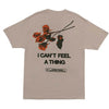 Flowers (Back Print) Slim Fit T-shirt