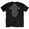 Dark Stage/Tracklist (Back Print) Slim Fit T-shirt