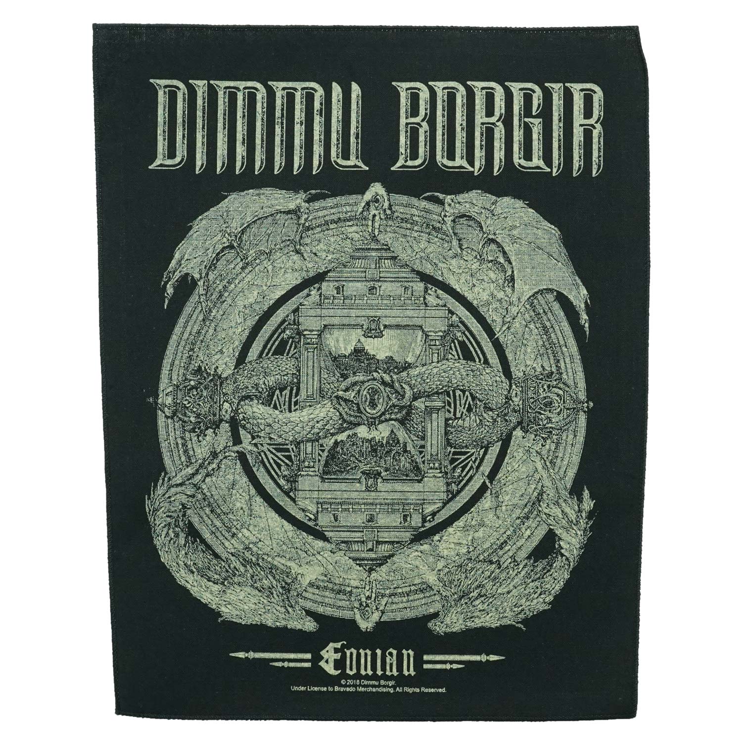Dimmu Borgir Eonian Back Patch