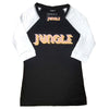 Colour Logo Ladies Raglan Tee Junior Top