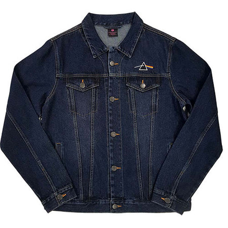 Dark Side of the Moon Oval (Back Print) Denim Jacket