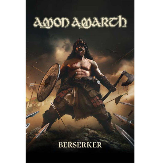 Amon Amarth Berserker Textile Flag Poster Flag