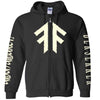 Berserker Zip Hoodie Zippered Hooded Sweatshirt