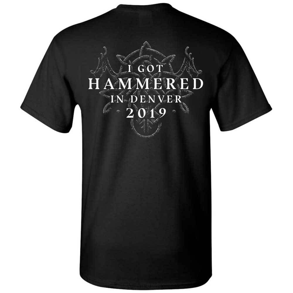 Amon Amarth Hammered In Denver 2019 T-shirt