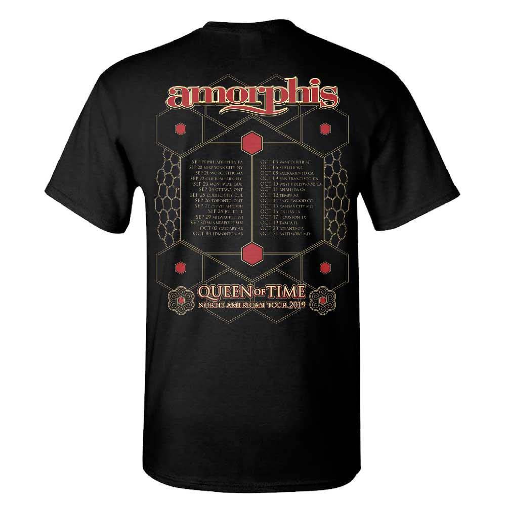 Amorphis Queen Of Time Tour 2019 T-shirt