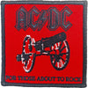 For Those About To Rock Embroidered Patch