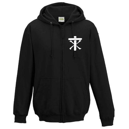 Christian Death Cross Roots Of Evolution Zip Hoodie Zippered Hooded Sweatshirt